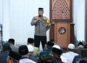 Safari Subuh Rabu Berkah Di Masjid Raudhatul Jannah, Wakapolres Aceh Tengah : Mari Galakkan Shalat Berjamaah Dan Dukung TNI-POLRI Jaga Kamtibmas