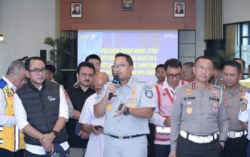 Pastikan Kesiapan Pelayanan Nataru, Jasa Raharja, Kemenhub, dan Korlantas Polri Survei Pelabuhan Merak dan Bakauheni