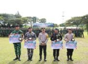 Polres Pidie Jaya Polda Aceh Ratih Juara 2 Lomba Peleton Pengantar Non-TNI Yudha Wastu Pramuka Jaya