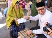 20 Warga Kampung Pepayungen Angkup Ucap Syukur Terima Paket Sembako Jumat Barokah Polres Aceh Tengah