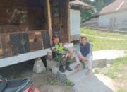 Tampung Keluhan Masyarakat, Babinsa Koramil 09 Ketol Melakukan Komsos di Desa Kute Gelime