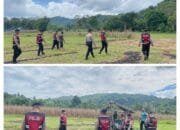 Sat Samapta Polres Pidie Jaya Dukung Ketahanan Pangan dengan Peninjauan Lahan Pertanian Jagung