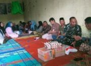 Bantuan Sembako Pasca Terjadinya Kebakaran Rumah Milik Waga Di Desa Gemboyah,Muspika Kecamatan Linge,