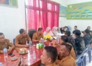 Muspika Pante Bidari Lakukan Monev Dana Desa 2024 di Gampong Pante Rambong