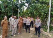Kapolres Pidie Jaya Tinjau Kesiapan Lahan Jagung di Gampong Meunasah Lhok
