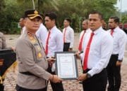 Apel Penghargaan: 20 Personel Polres Pidie Jaya Terima Reward atas Prestasi Gemilang