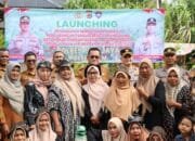 Kapolres Pidie Jaya dan Pj. Bupati Luncurkan Penanaman Serentak Pekarangan Pangan Bergizi