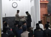 Safari Subuh Di Masjid Jami’ Al Muslim, Kapolres Aceh Tengah : Ajak Makmurkan Masjid Dan Kepedulian Terhadap Keluarga