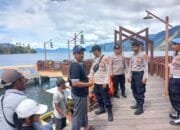 Patroli Di Tempat Wisata, Polsek Bintang Sampaikan Himbauan Kamtibmas