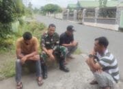 Deteksi Ganguan Kantipmas, Babinsa Koramil 09 Ketol Lakukan Komsos Didesa Binaan