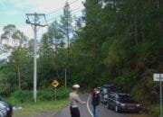 Antisipasi Guantibcarlantas Di Hari Libur, Satlantas Lakukan Patroli Dan Pengaturan Di Sejumlah Titik Menuju Obyek Wisata