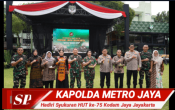 Kapolda Metro Jaya Hadiri Syukuran HUT ke-75 Kodam Jaya Jayakarta