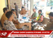 Antisipasi Bencana Tanah Longsor Saat Musim Penghujan, Ini Yang Disampaikan Serma Sarno Saat Komsos Didesa Binaan