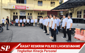 Kasat Reskrim Polres Lhokseumawe Dorong Percepatan Penyidikan, Tingkatkan Kinerja Personel