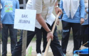 Gerakkan Pelestarian Flora Khas Aceh, Pj Wali Kota Lhokseumawe Tanam Tanaman Khas Aceh