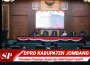 DPRD Kabupaten Jombang Mengumumkan Penetapan Pasangan Bupati dan Wakil Bupati Terpilih