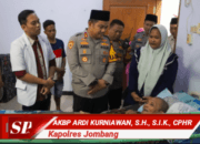 Kapolres Jombang Berikan Motivasi Anggota yang Sakit