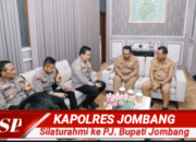 Kapolres Baru Silaturahmi ke PJ. Bupati Jombang