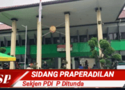 Sidang Praperadilan Sekjen PDI P Ditunda