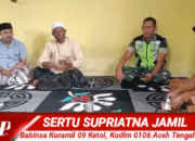 Sinergitas Babinsa Koramil 09 Ketol Dalam Mengagumi Wilayah Binaan