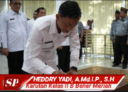 Karutan Kelas II B Bener Meriah Tanda Tangani Pakta Integritas dan Perjanjian Kinerja Tahun 2025 Kanwil Ditjenpas Aceh