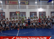 Laga Futsal Persahabatan Kejari dan PWI Aceh Tenggara Berakhir Imbang