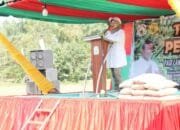 Cut Huzaimah: Turut Mengapresiasi Tanam Perdana Padi Gogo Di Jamur Labu