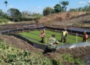 Danramil 09 Ketol Lakukan Komsos dan Tinjau Persawahan Warga