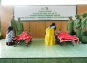 Bersama RSUD Aceh Tamiang Persit Kartika Chandra Kirana Kodim 0117 Laku Kegiatan Donor Darah Dalam Rangka HUT Ke-79 Persit Kartika Chandra Kirana