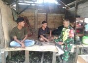 Babinsa Koramil 09 Ketol Pererat Silaturahmi Dengan Pemuda di Desa Burlah