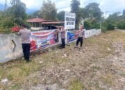 Jajaran Polres Aceh Tengah Sosialisasi Penerimaan Polri 2025 Disertai Pemasangan Banner Di Kecamatan Kabupaten Setempat