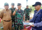 Dandim 0117/Atam Bersama Kepala Distanbun Mendampingi Irdam Iskandar Muda Tinjau Lokasi Lahan Oplah