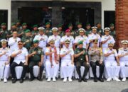 Kapolda Bali Hadiri Pelepasan City Tour Parade MNEK 2025 di Makorem 163/Wira Satya