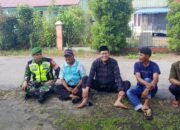 Babinsa Ramil 09/Ketol Gelar Komsos, Ajak Warga Jaga Keamanan dan Kekompakan