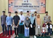 Polres Pidie Jaya: Gelar Doa Bersama Untuk Ulama dan Santunan Anak Yatim