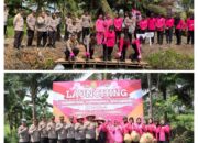 Polres Bangka Siapkan Lahan Pekarangan Pangan Lestari, Dukung Ketahanan Pangan Nasional