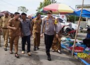 Kapolres pidie Bersama Unsur Forkopimda Tinjau Pasar jelang Bulan Ramadhan