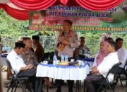 Dirbinmas Polda Aceh Tinjau Pekarangan Pangan Bergizi Di Aceh Tengah