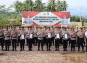 Kapolres Pidie Jaya Pimpin Apel Penghargaan dan Deklarasi Bebas Narkoba 2025