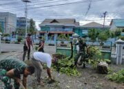 Sambut Ramadan, Kodim 0102/Pidie Gelar Aksi Bersih-Bersih Masjid di Pidie dan Pidie Jaya