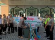 Sambut Bulan Suci Ramadhan 1446 H Polres Aceh Tengah Dan Polsek Jajaran Serentak Laksanakan Bakti Regili Di Masjid