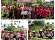 Bersama Bhayangkari, Kapolres Pidie Jaya Launching Program Pangan Lestari Untuk Gizi Sehat