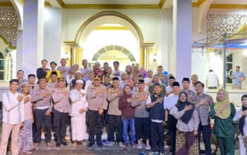 Kebersamaan di Bulan Ramadhan: Polresta Manado Gelar Buka Puasa Bersama Jamaah Masjid Ash Shalihin