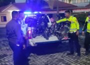 Balapan Liar Jelang Sahur, Satlantas Polres Pidie Amankan Motor
