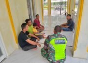 Bulan Ramadhan” Tidak Menyurutkan Semangat Serka Rusli Untuk Melaksanakan Komsos