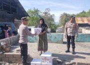 Peduli di Bulan Ramadhan, Polsek Permata Salurkan Bantuan untuk Korban Kebakaran di Bener Meriah