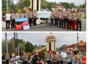 Kapolres Bangka Pimpin Bagi Takjil Berbuka Puasa
