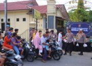 Perduli Di Bulan Ramadhan AKBP Muliadi Bersama PJU Membagikan Paket Takjil Kepada Masyarakat