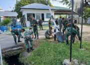 Pembinaan Pangkalan: Personel Kodim 0102/Pidie Gelar Aksi Bersih-Bersih