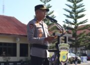 Polres Bener Meriah Gelar Upacara Kenaikan Pangkat Pengabdian, Kompol Sumiyatun Terima Penghargaan